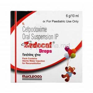 Zedocef Oral Drops, Cefpodoxime box