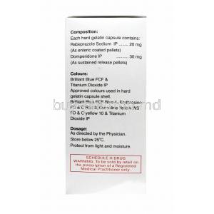 RabiPlus-D, Domperidone and Rabeprazole composition