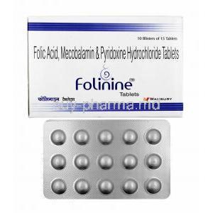 Folinine, Folic Acid/ Methylcobalamin/ Pyridoxine
