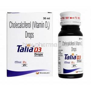 Talia D3 Drops, Cholecalciferol