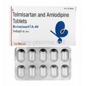 Relmisart-A, Telmisartan/ Amlodipine
