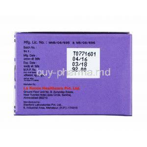 Sertagress, Sertraline 100mg manufacturer