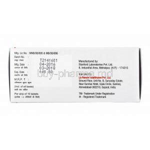 Larentine, Memantine 10mg manufacturer