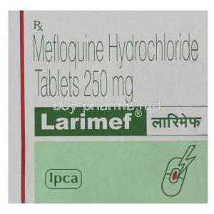 Larimef, Generic Lariam,  Mefloquine 250 Mg Tablet