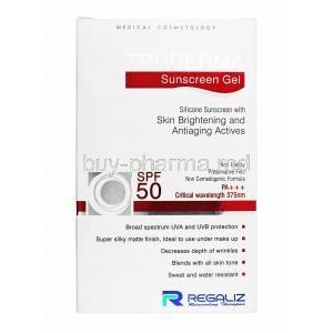 Truderma SPF50 Sunscreen Gel