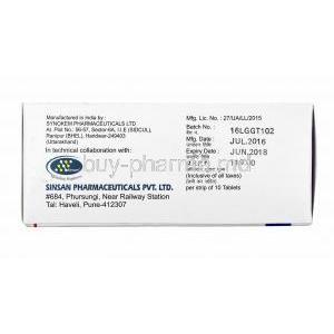 Tenlip, Teneligliptin 20mg manufacturer