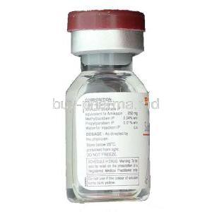 Alfakim, Generic Amikin,  Amikacin 500mg 2 Ml  Bottle Composition