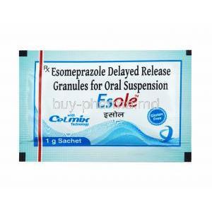 Esole Oral Suspension, Esomeprazole sachet