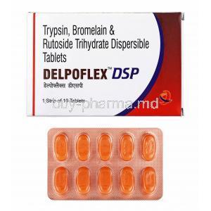 Delpoflex DSP, Bromelain/ Trypsin/ Rutoside