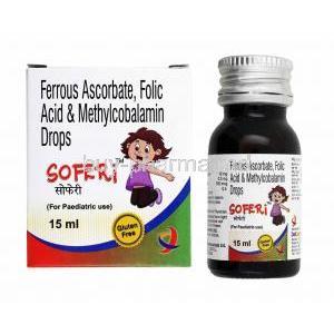 Soferi Drops, Iron/ Folic Acid/ Methylcobalamin