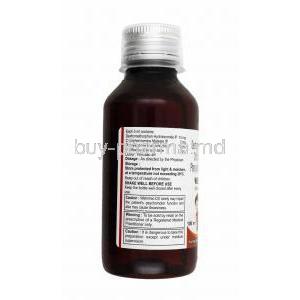 Welminic DX Syrup, Phenylephrine, Chlorpheniramine and Dextromethorphan composition