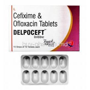 Delpoceft, Cefixime/ Ofloxacin