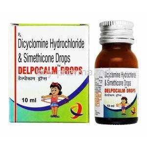 Delpocalm Suspension, Dicyclomine/ Simethicone