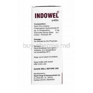 Indowel Oral Solution, Ondansetron composition