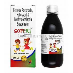 Soferi Suspension, Iron/ Folic Acid/ Methylcobalamin