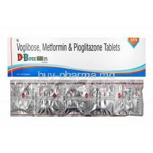 D-Bose MP, Metformin/ Pioglitazone/ Voglibose