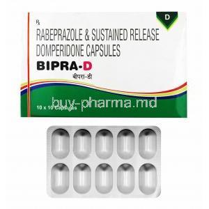 Bipra D, Domperidone/ Rabeprazole