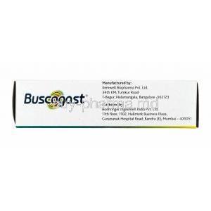 Buscogast Hyoscine butylbromide manufacturer