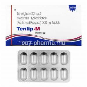 Tenlip-M, Metformin/ Teneligliptin