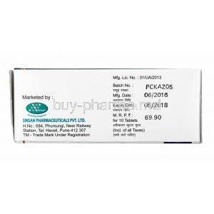 Panfirst, Pantoprazole manufacturer