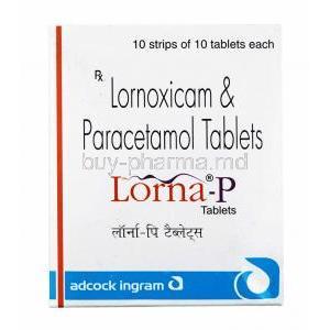 Lorna-P, Lornoxicam/ Paracetamol