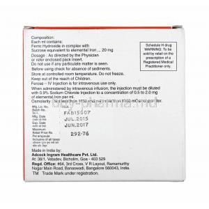 Ferose Injection, Ferrous Bisglycinate composition