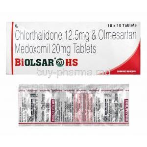 Biolsar HS, Olmesartan/ Chlorthalidone