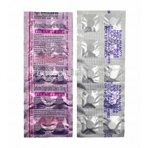 FIXX, Cefixime 100mg tablets