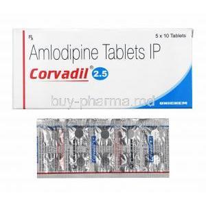 Corvadil, Amlodipine