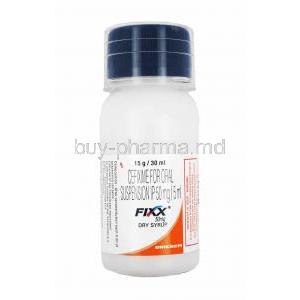 Fixx Dry Syrup, Cefixime