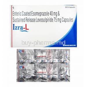 Izra-L, Levosulpiride/ Esomeprazole