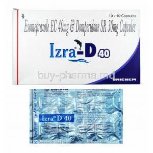 Izra-D, Domperidone/ Esomeprazole