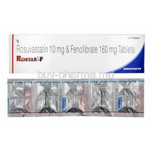 Rostar-F, Fenofibrate/ Rosuvastatin