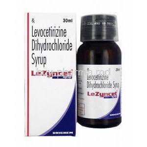 Lezyncet Syrup, Levocetirizine