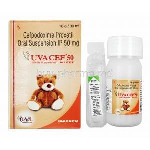 Uva Cef Dry Syrup, Cefpodoxime