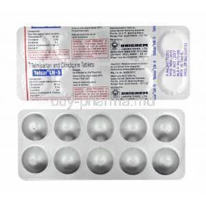 Telsar-LN, Cilnidipine 5mg and Telmisartan tablets