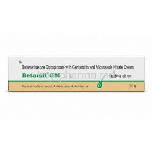 Betamil GM Cream, Betamethasone/ Gentamicin/ Miconazole