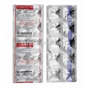 Uva Cef, Cefpodoxime 200mg tablets