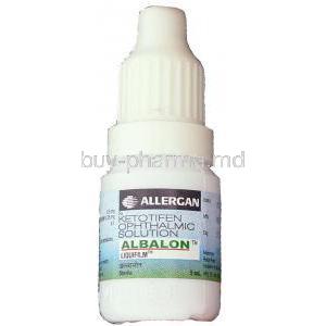 Abalon, Generic Zaditor,  Ketotifen Fumarate Eye Drops Bottle