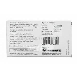 UnicobalI injection, Methylcobalamin manufacturer