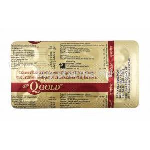 Qgold capsules back