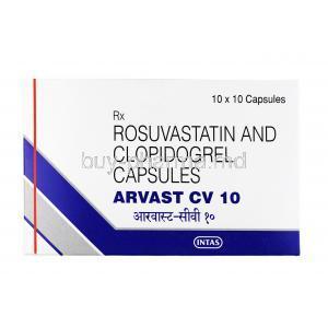 Arvast CV, Rosuvastatin / Clopidogrel