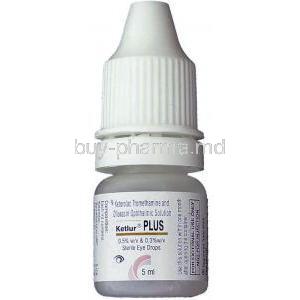 Ketlur Plus,  Ketorolac Tromethamine/ Ofloxacin  Eye Drop Bottle