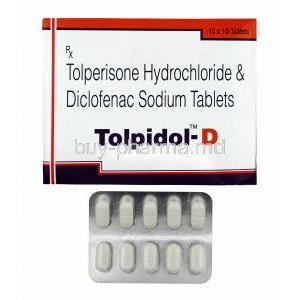 Tolpidol D, Tolperisone/ Diclofenac