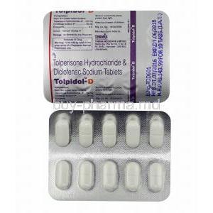 Tolpidol D, Tolperisone tablets