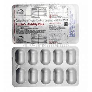 Al-Mity Plus, Calcium tablets