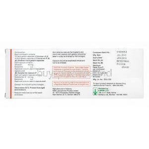 Alphacept-D Combipack, Silodosin 4mg and  Dutasteride composition