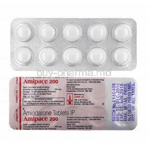 Amipace, Amiodarone 200mg tablets