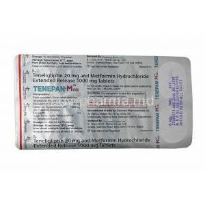 Tenepan-M, Metformin/ Teneligliptin