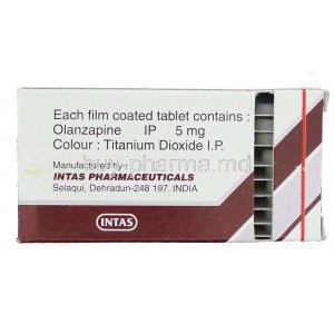 Oliza, Generic Zyprexa,  Olanzapine Manufacturer Information